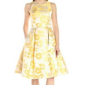 Yellow and Gold Cocktail Dress